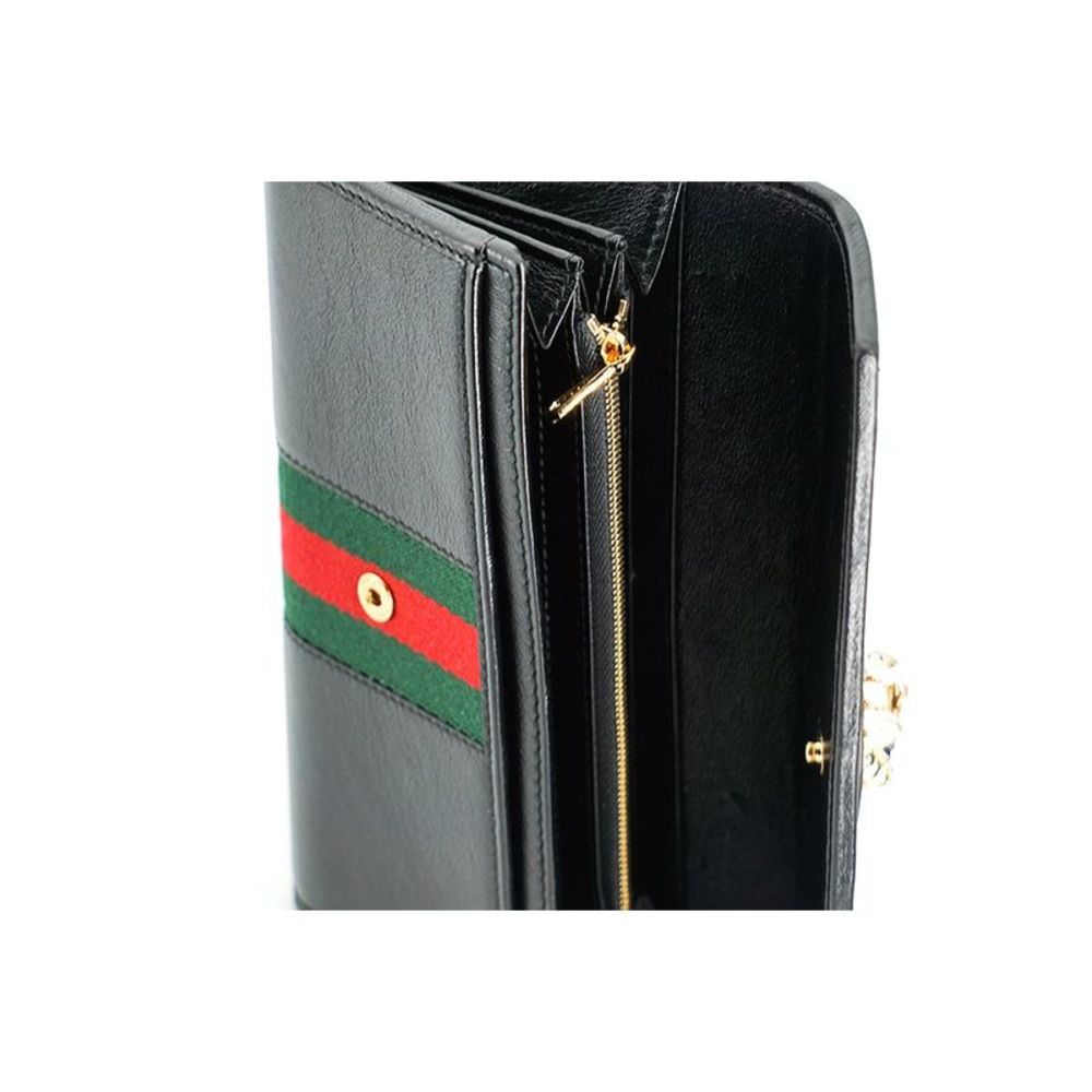 Gucci Black Leather Rajah Women's Wallet - Picture 5 of 6